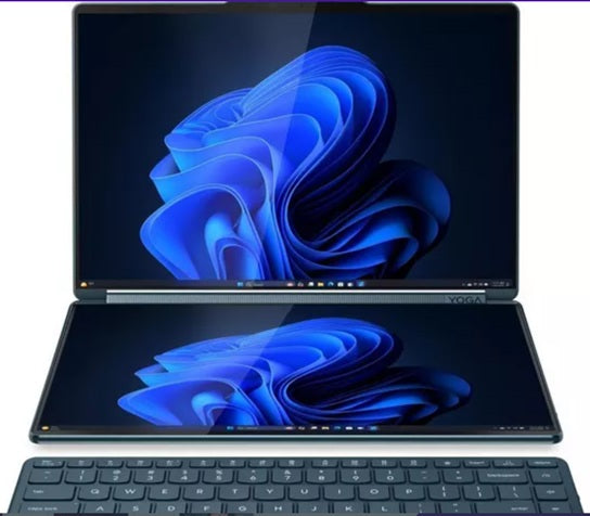 LENOVO Yoga Book 9 U7 14" 2 in 1 Laptop - Intel® Core™ Ultra 7, 1 TB SSD, Teal